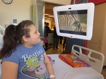 CHLA patient Bianca Cortez watches SD Zoo Kids channel4.JPG